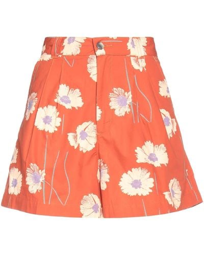 Obey Shorts & Bermuda Shorts Cotton - Orange