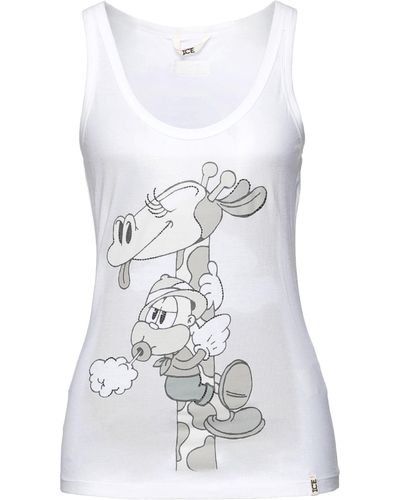 Ice Iceberg Tank Top - White