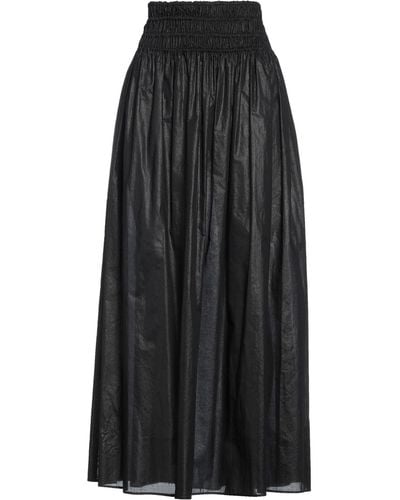 Nude Long Skirt - Black