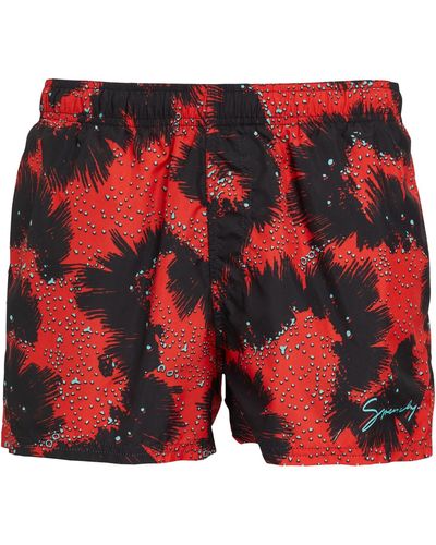 Givenchy Swim Trunks - Red