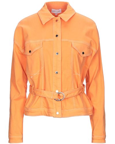 Patrizia Pepe Jeansjacke/-mantel - Orange