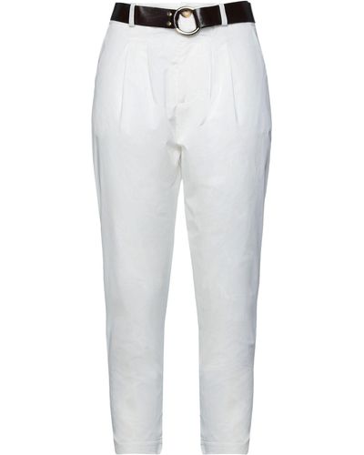 FABRICATION GÉNÉRAL Paris Pants Cotton - White