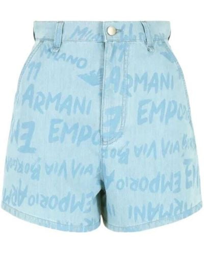 Emporio Armani Shorts & Bermudashorts - Blau