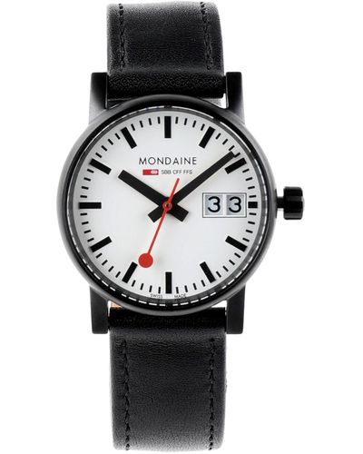 Mondaine Wrist Watch - Black