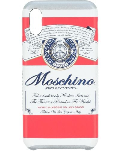 Moschino Covers & Cases - Red