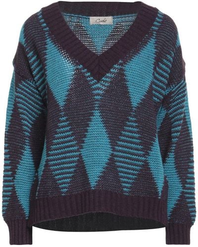 CROCHÈ Sweater - Blue