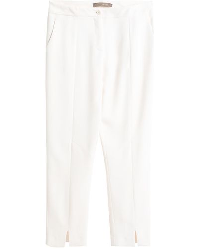 SIMONA CORSELLINI Trousers - White