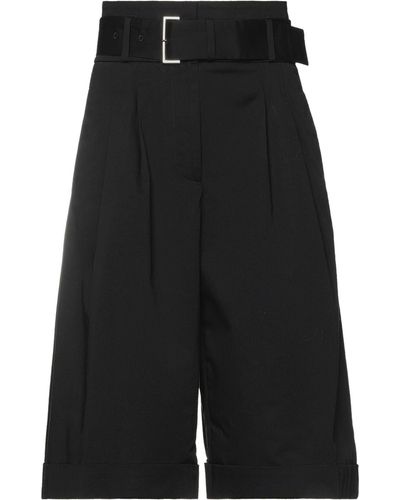 Cappellini By Peserico Cropped Trousers - Black