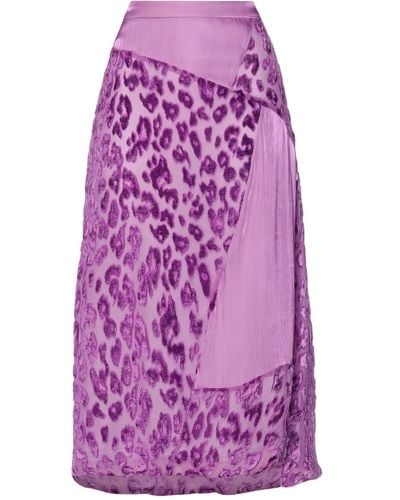 Rejina Pyo Midi Skirt - Purple