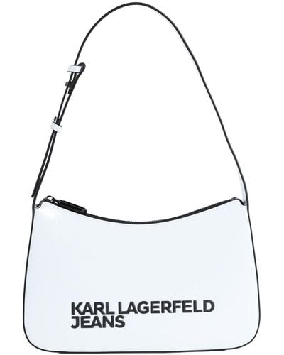 Karl Lagerfeld Schultertasche - Weiß