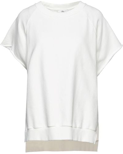 Attic And Barn Sweat-shirt - Blanc