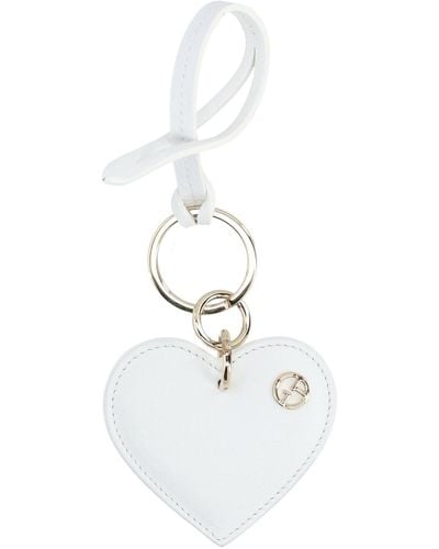 Giorgio Armani Key Ring - White