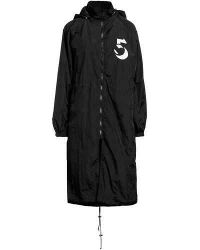 5preview Overcoat & Trench Coat - Black