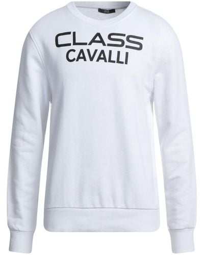 Class Roberto Cavalli Sweatshirt - White