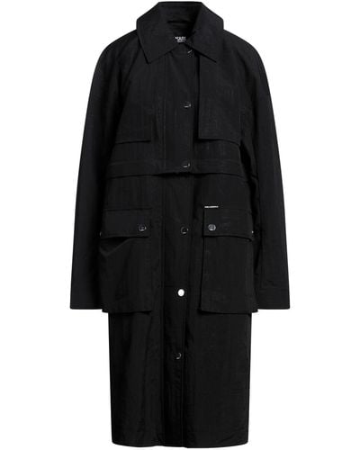 Karl Lagerfeld Overcoat & Trench Coat - Black