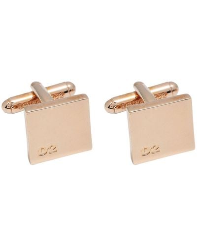 DSquared² Cufflinks And Tie Clips - Natural