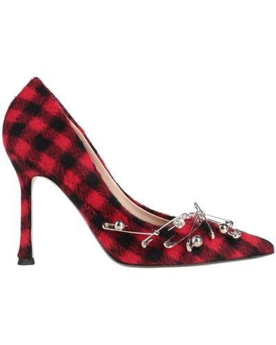 N°21 Court Shoes - Red