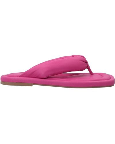 BOSS Toe Post Sandals - Pink