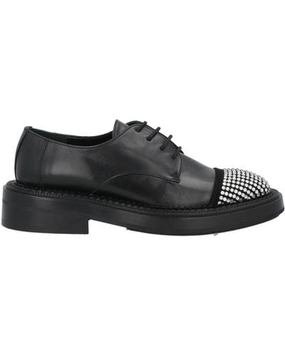 Ras Chaussures à lacets - Noir