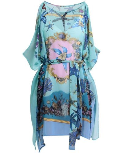 Versace Cover-Up Polyester - Blue
