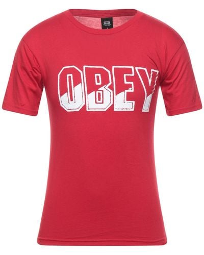 Obey T-shirt - Red