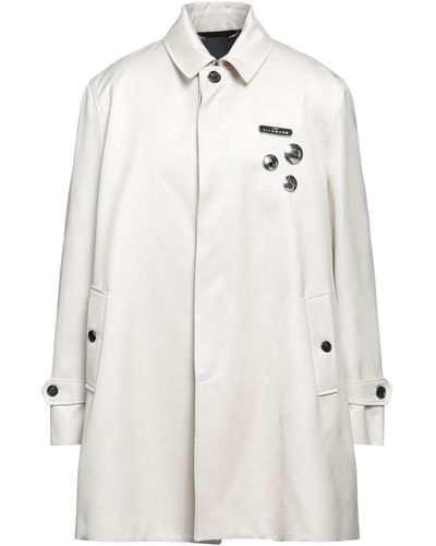 John Richmond Overcoat & Trench Coat - White