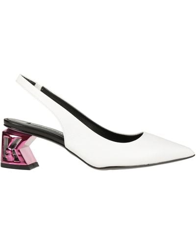 Karl Lagerfeld Court Shoes - Natural