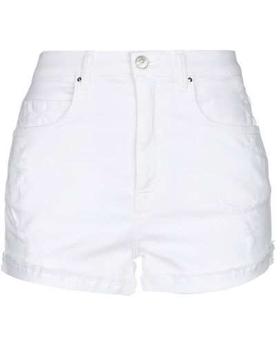 Fifty Four Denim Shorts - White