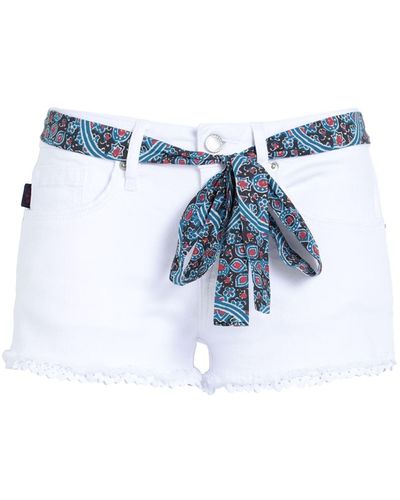 Superdry Shorts Jeans - Bianco