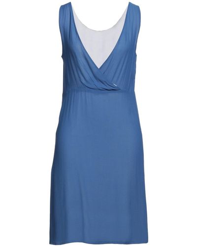 CafeNoir Midi Dress - Blue