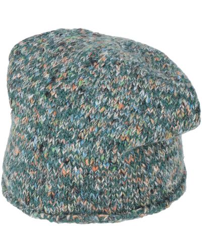 Kangra Hat Cotton, Alpaca Wool, Polyamide, Polyester - Blue