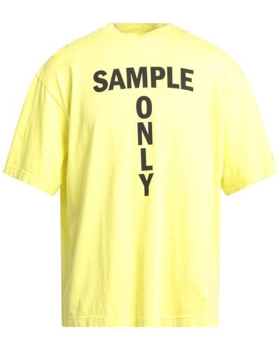 Acne Studios Camiseta - Amarillo