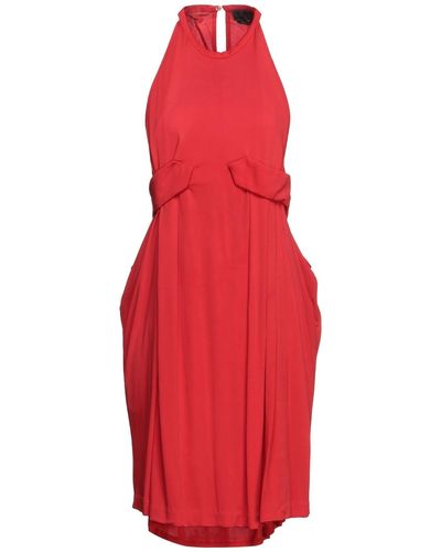 Halston Mini-Kleid - Rot