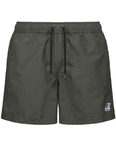 K-Way Shorts E Bermuda - Grigio