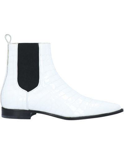 Cesare Paciotti Ankle Boots - White