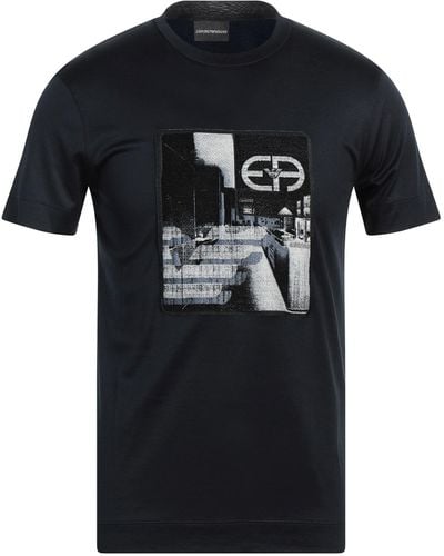 Emporio Armani T-shirts - Schwarz