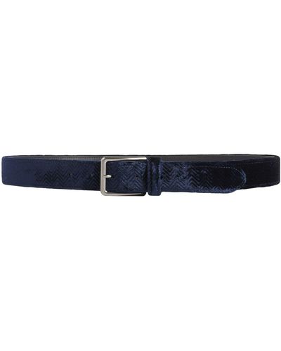 Blue Giorgio Armani Belts for Men | Lyst