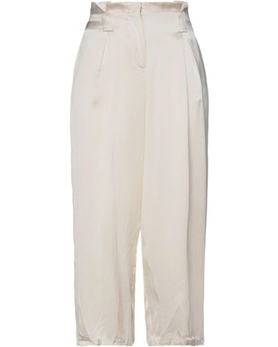 L'Agence Trousers - White