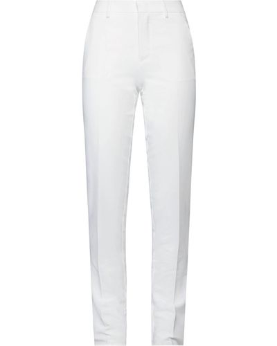 White Tagliatore 0205 Pants, Slacks and Chinos for Women | Lyst