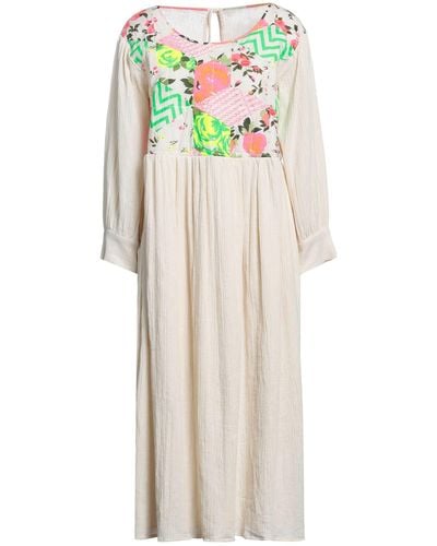 Manoush Vestito Midi - Bianco