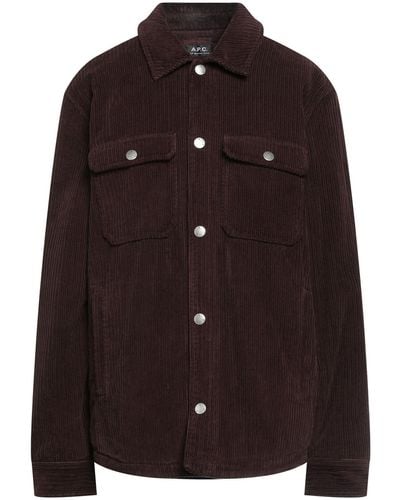 A.P.C. Camisa - Marrón