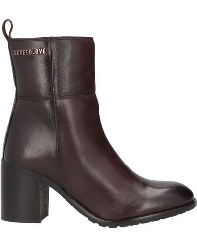 LOVETOLOVE® Ankle Boots - Brown