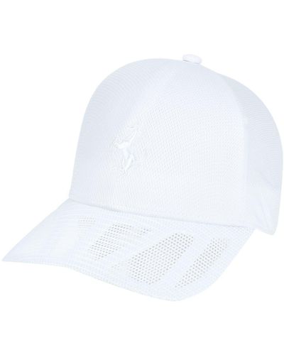 Ferrari Hat - White