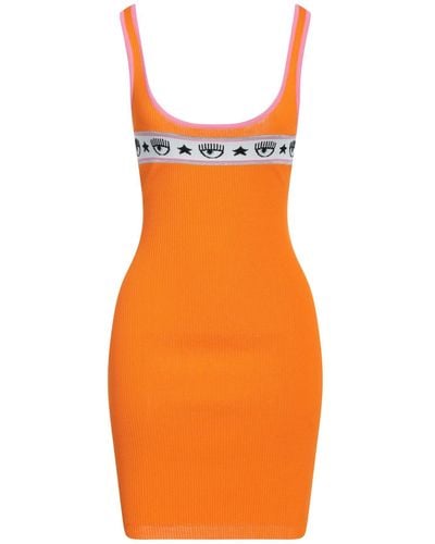 Chiara Ferragni Mini-Kleid - Orange
