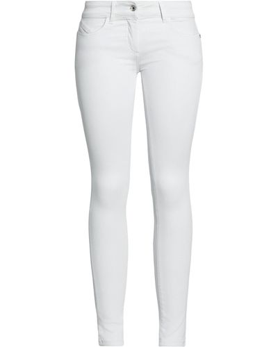 Patrizia Pepe Pantaloni Jeans - Bianco