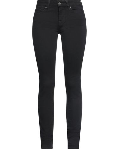 7 For All Mankind Trousers - Black