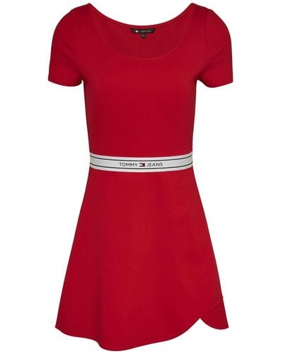 Tommy Hilfiger Mini-Kleid - Rot