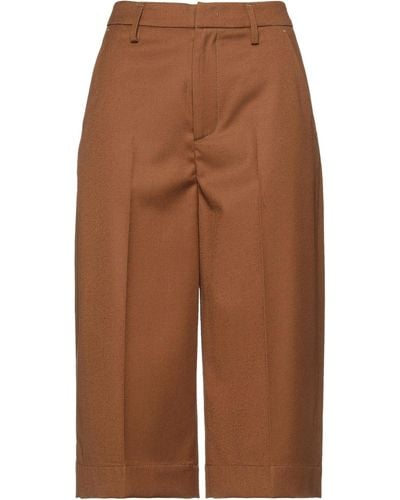 Dondup Cropped Trousers - Brown