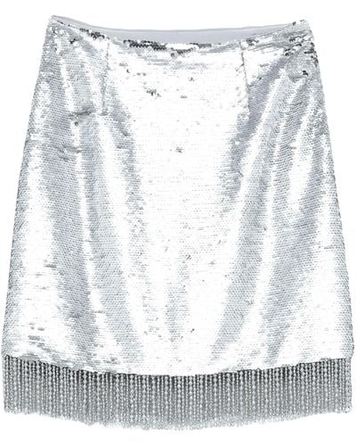 Vivetta Mini Skirt - Metallic