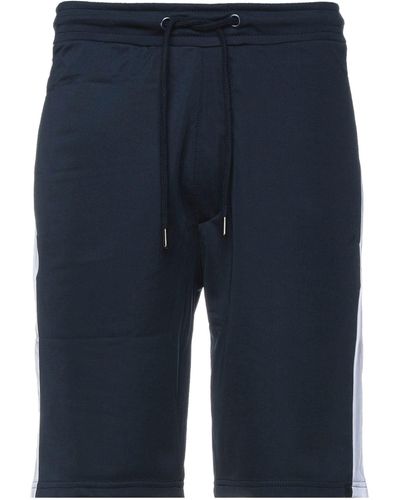 Solid Shorts & Bermuda Shorts - Blue